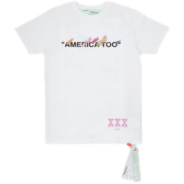 한정판 우주매물!!! 오프화이트 x 가고시안 x 무라카미 티셔츠