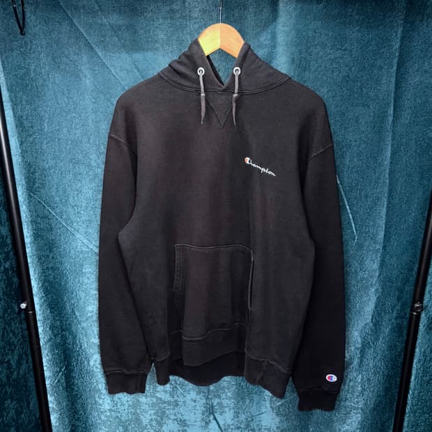 (L) 90s 챔피온 오버 후드티 made in USA