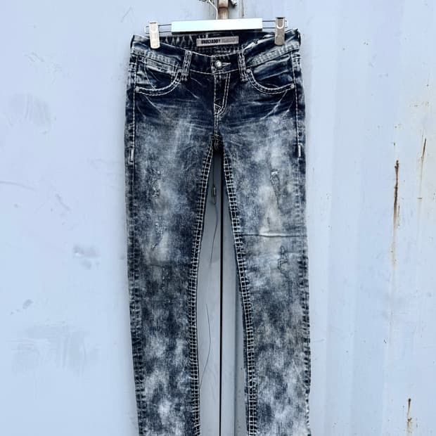 Buckaroo 워시드 스키니 진