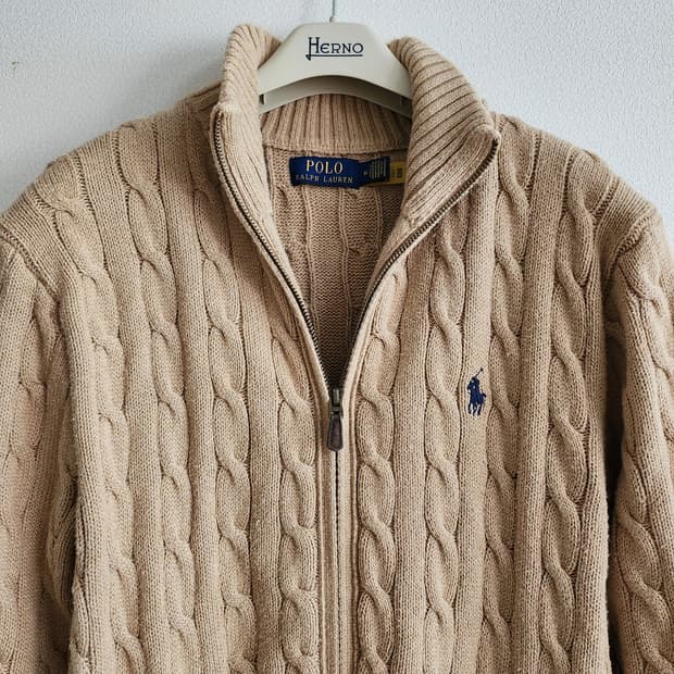 폴로랄프로렌 케이블풀집업(M