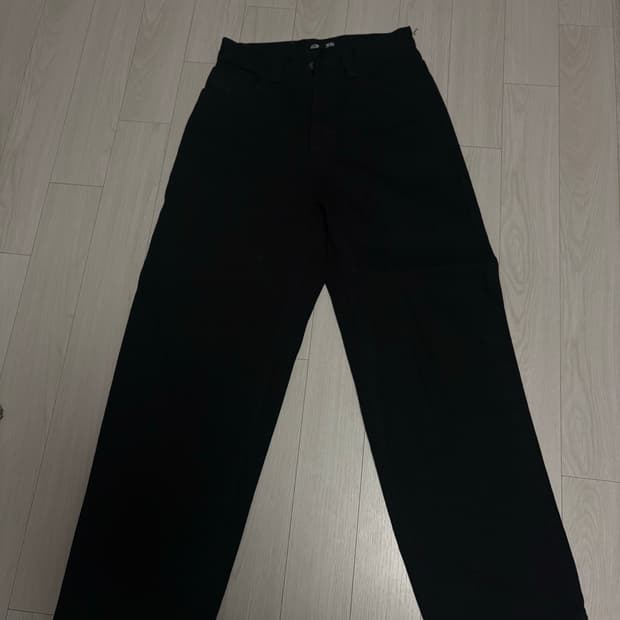ERTR 데님 팬츠 블랙