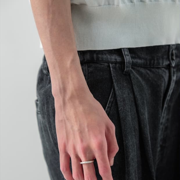 밀로아카이브 러프 아티피컬 링 실버 21호