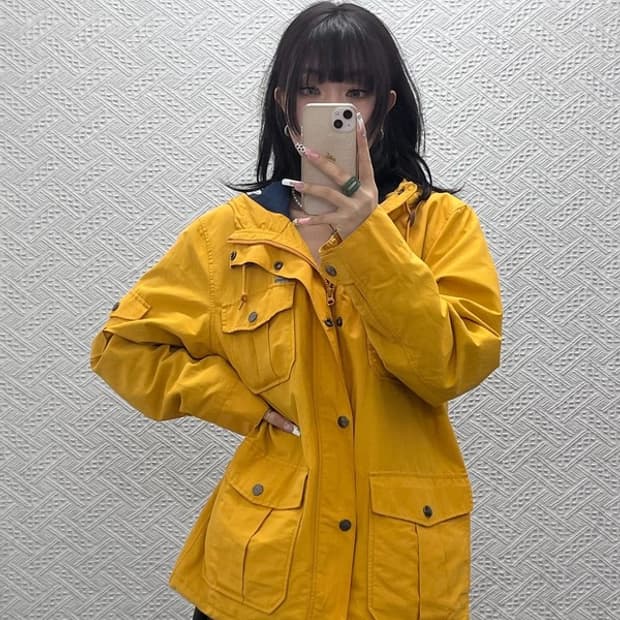 칼하트 테크웨어 레트로 빈티지 트러커 워크 야상 자켓 L C11056