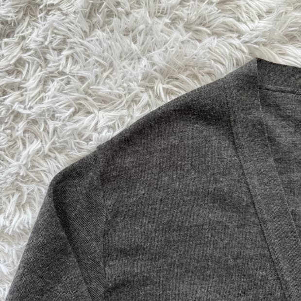 MENS WEAR 일본빈티지 울 니트 벌룬핏 가디건 Xl 105