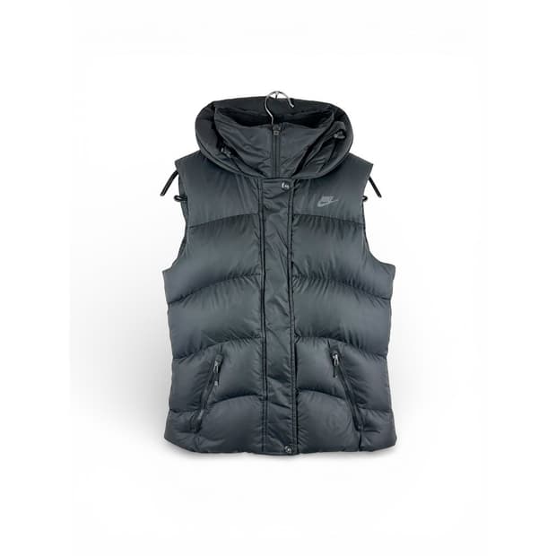 (90) 나이키 NSW 우먼스 550필 올드스쿨 덕다운 패딩조끼