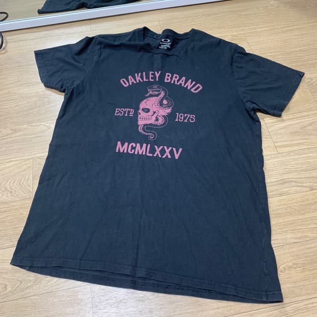 XL)Oakley 오클리 아카이브 스컬 & 스네이크 빈티지 반팔