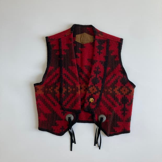 Wool vest MADE IN USA