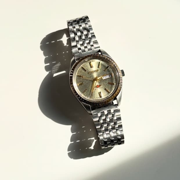 80s Citizen Autimatic Vintage Metal Watc
