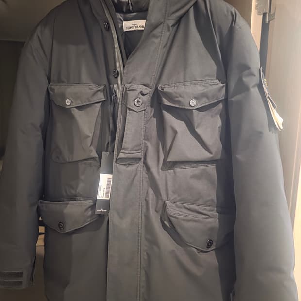 21fw 스톤아일랜드 립스탑 고어텍스패딩