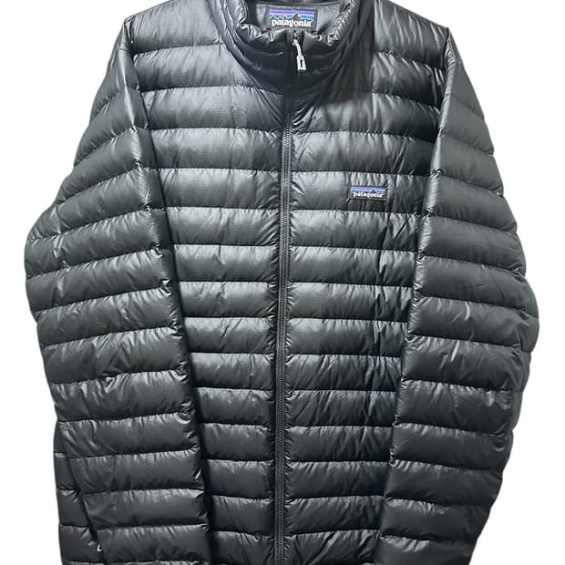 파타고니아 다운스웨터 패딩 블랙 xxl