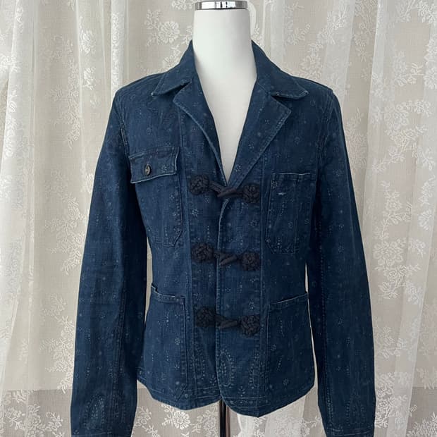 S) 랄프로렌 빈티지 차이나 데님 자켓