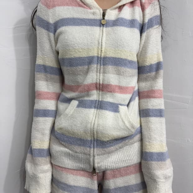 gelato pique stripe fleece setup