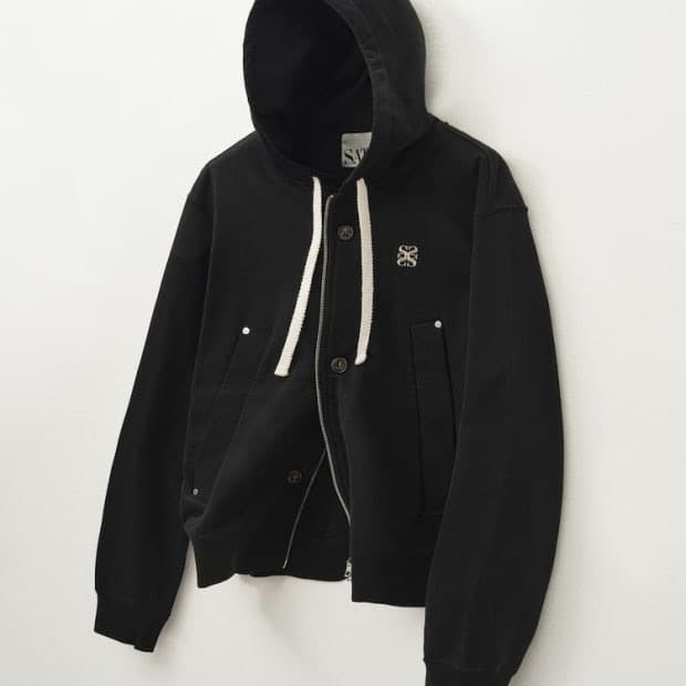 SATUR 세터 후드 집업/코튼 올 데이