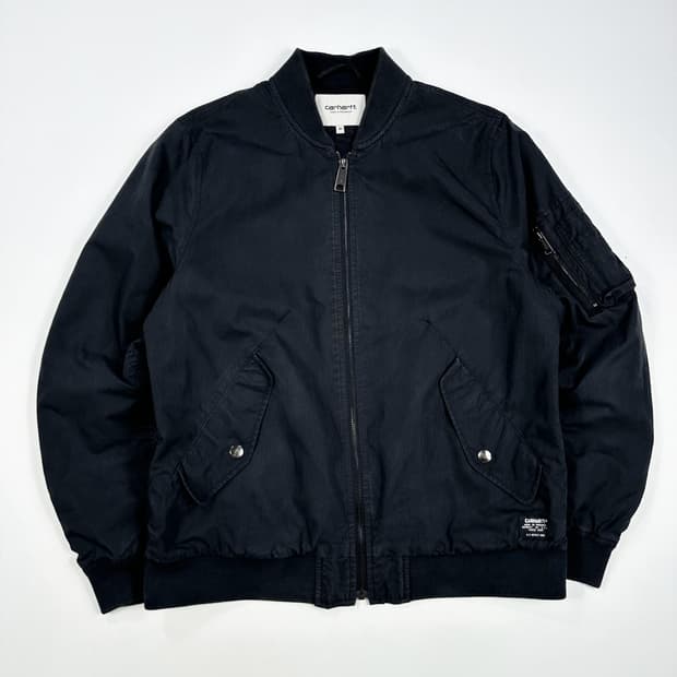 칼하트 wip 여성 봄버자켓 블랙 여성M