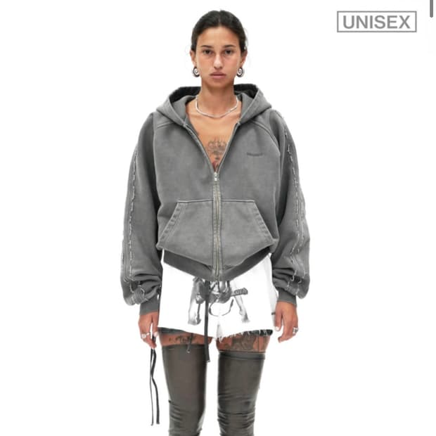 604service beadea track hoodie M