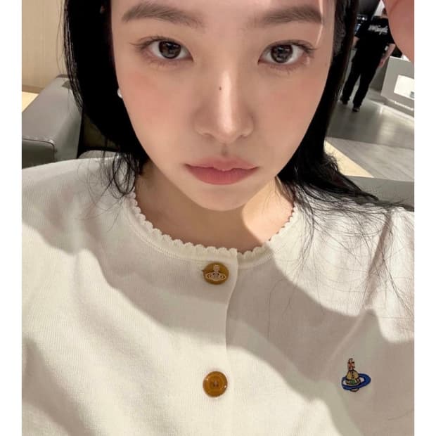 레드벨벳 예리픽 비비안웨스트우드 크롭 가디건