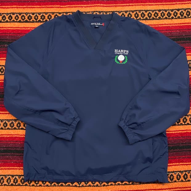 새상품급 미국빈티지 스포츠텍 골프 바람막이