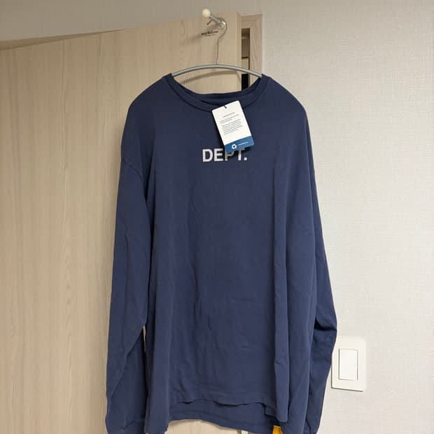 Gallery Dept Long Sleeve Navy 갤러리 댑트