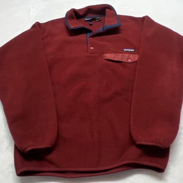 90s 파타고니아 신칠라 스냅-티 플리스 풀오버