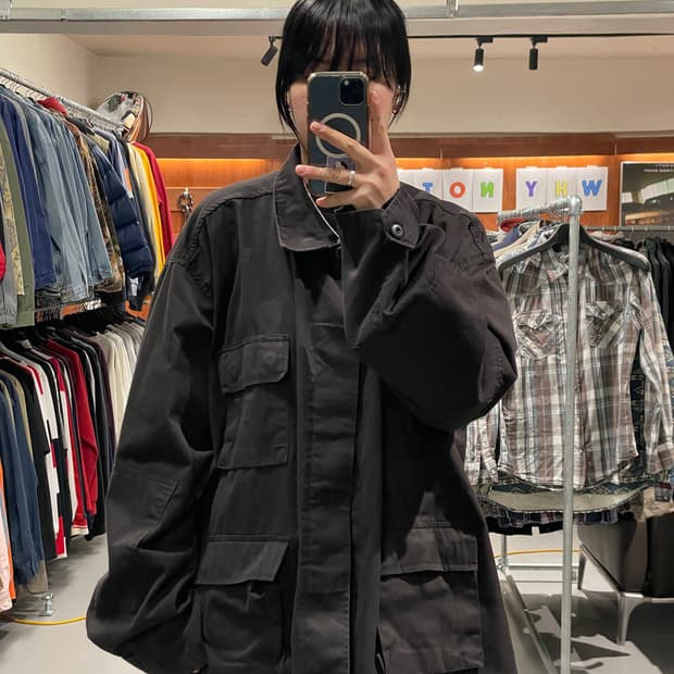 로스코 BDU 밀리터리 야상 필드 자켓  