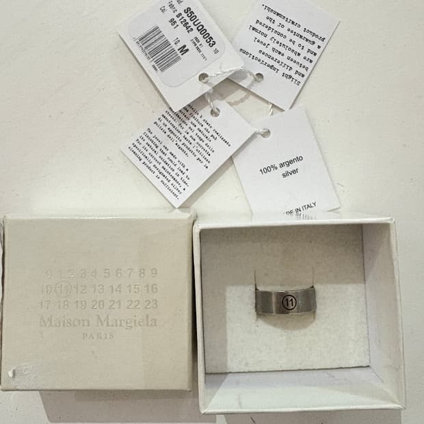 TTF✳️마르지엘라 11 넘버링 실버925