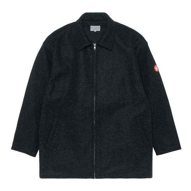 [XL] cavempt heavy wool zip jacket
