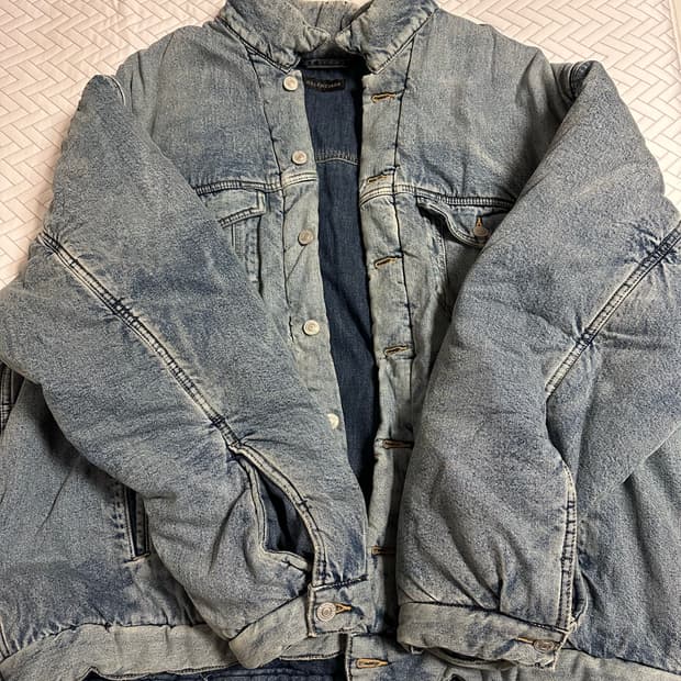 [44] 발렌시아가 패디드 데님