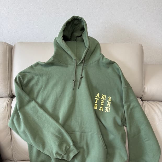 Kanye West 칸예 웨스트 굿즈 (머천다이즈) 그래픽 후드