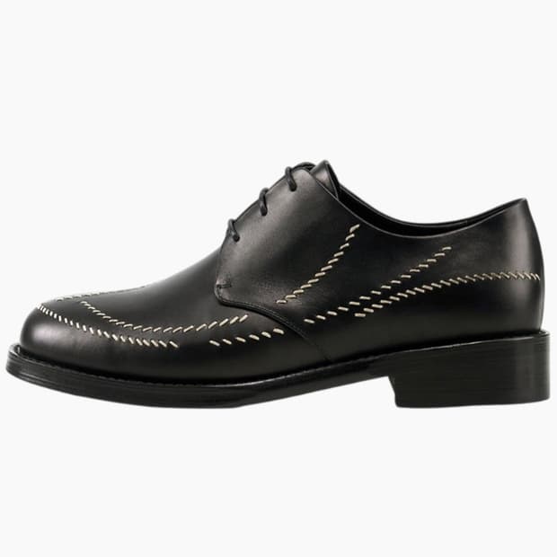 [290]포스트 아카이브 팩션 PAF 사신코 더비 매트 블랙 새상품