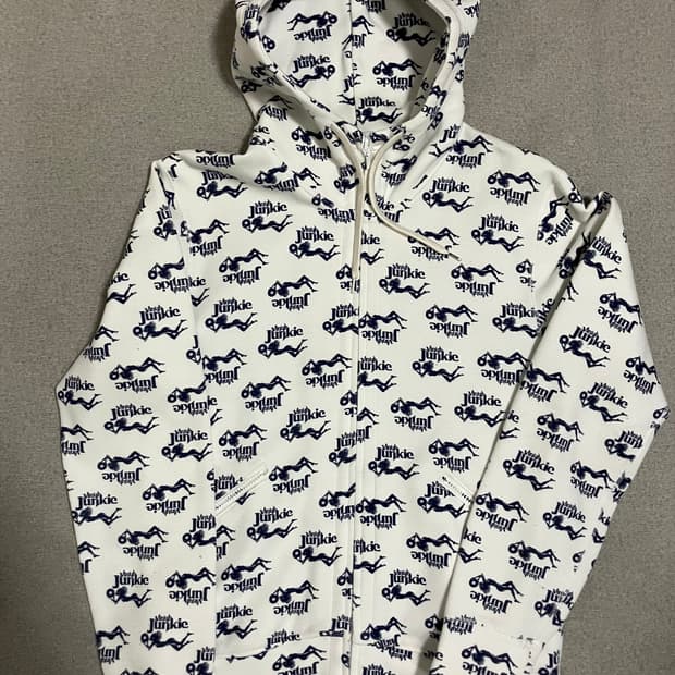 [S] 히스테릭 글래머 바이닐 히스걸 화이트 후디