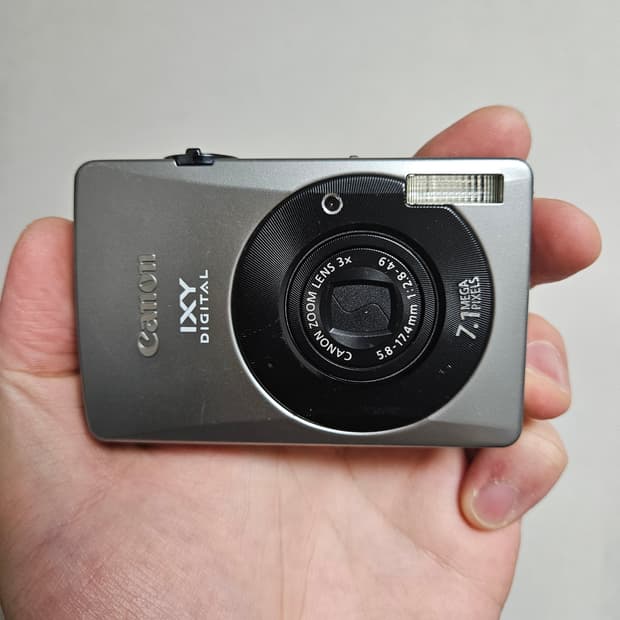 캐논 IXY90 / IXUS 75 빈티지 디카 (강민경 디카 IXUS70