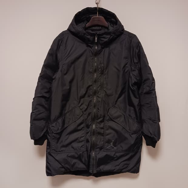 에어조던 블랙 항공점퍼 닥다운패딩