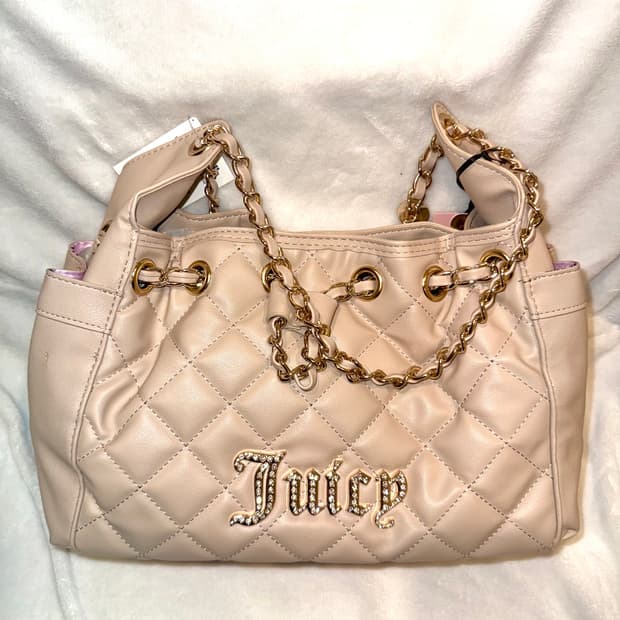 쥬시꾸뒤르 퀼팅백 숄더백 토트백 베이지 베메클 베이비베어 핀터깔 베메클