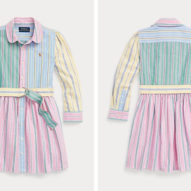폴로 랄프로렌 여아 스트라이프 원피스 5