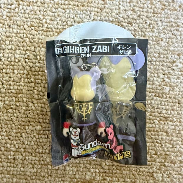 펩시 건담 베어브릭 15 GIHREN ZABI