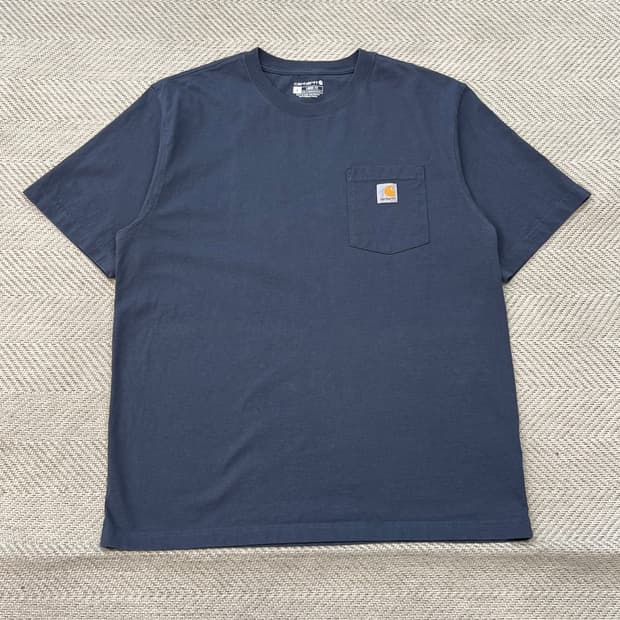 칼하트 포켓 반팔티셔츠 r3772