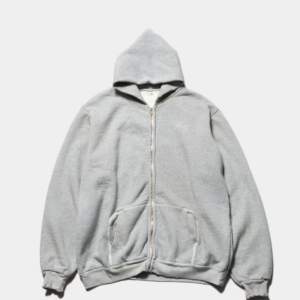 [2]아프레쎄 24aw 빈티지 집업 후디 그레이컬러 a.presse