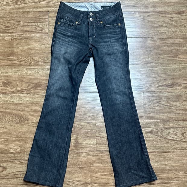 빈티지 데님 청바지 오네갸루 히메갸루 긱시크 페어리 그런지 아이돌