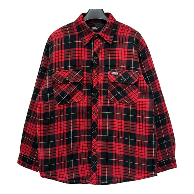 디키즈 퀼팅 체크 셔츠 자켓 L