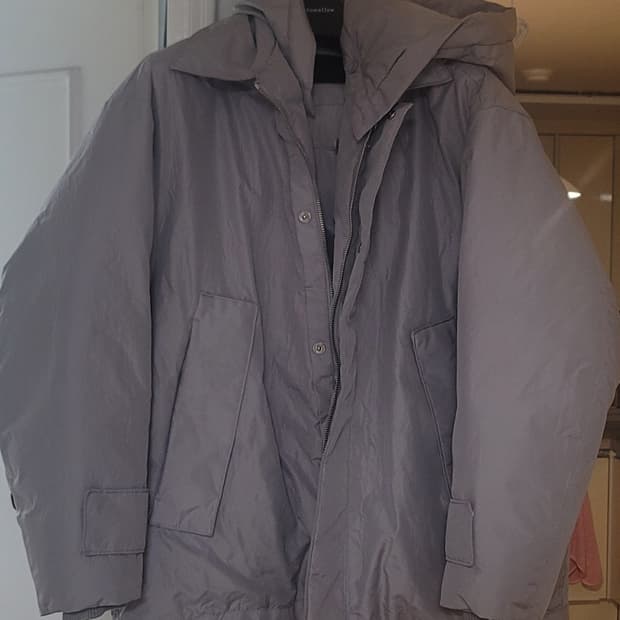 지오송지오 후드 디테쳐블 숏다운점퍼