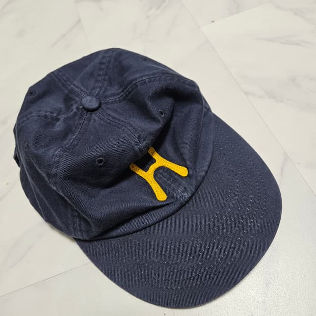 헬로선라이즈 H Logo Cotton Relaxed Fit 6Panel 