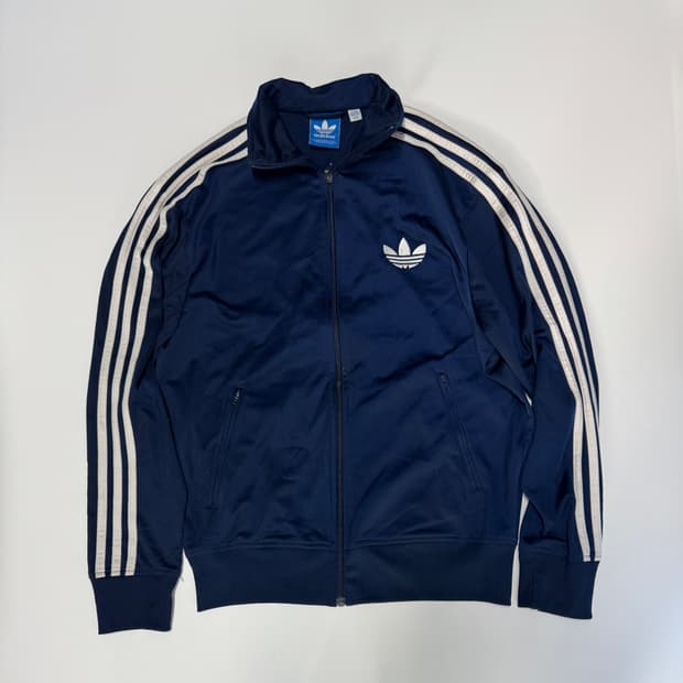아디다스 올드스쿨 파이어버드 져지 트랙탑 네이비
