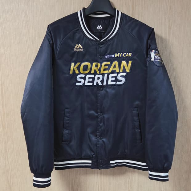 (착샷) 마제스틱 KBO 한국시리즈 패딩 점퍼 2018