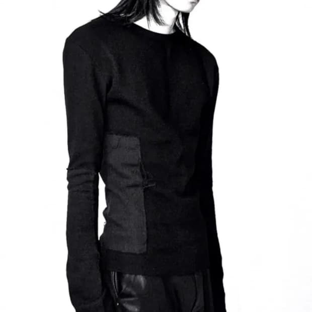 black smith Bandage Patched Long Sleeves