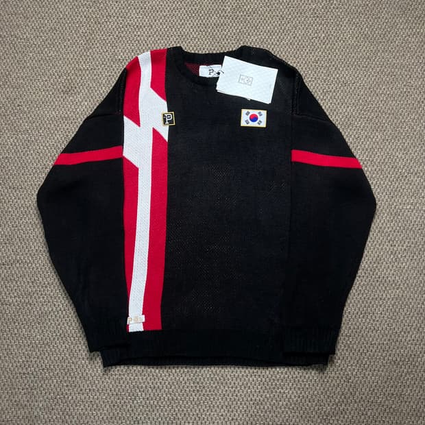 오버더피치xKFA 1996 니트 블랙 2