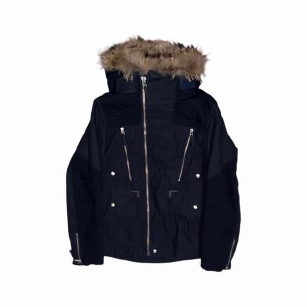 AW16 John Undercover Fur Hooded jacket