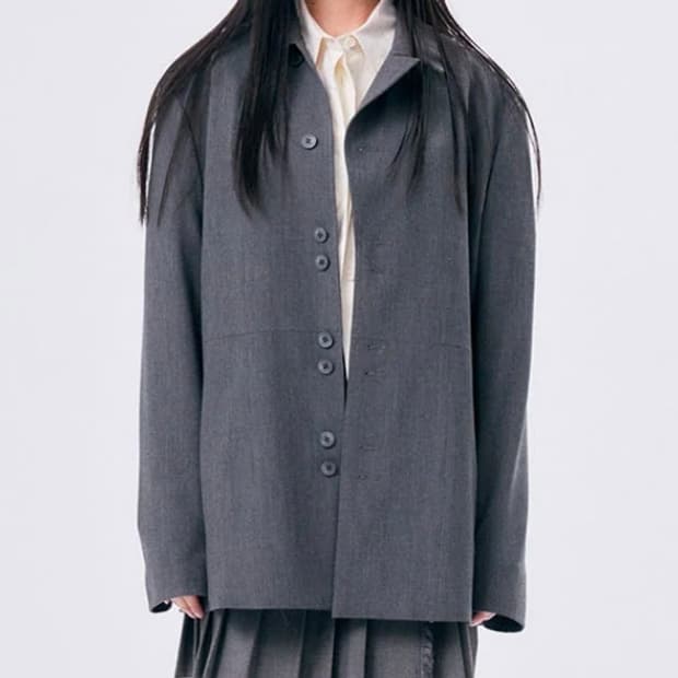 할로미늄 셔츠 자켓 1사이즈