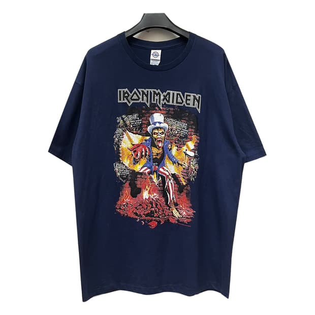 Delta IRON MAIDEN 아이언 메이든 락 밴드 반팔티 2XL
