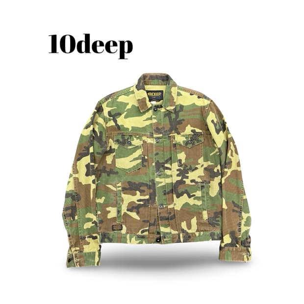 (95)텐딥카모트러커자켓