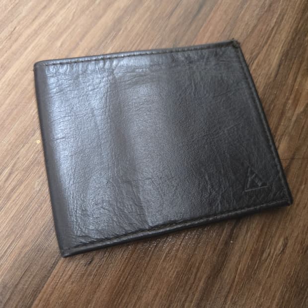 <세상에서 가장 얇은 지갑> 올에뜨 가죽 반지갑